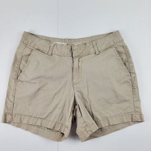 Sonoma tan shorts size 6